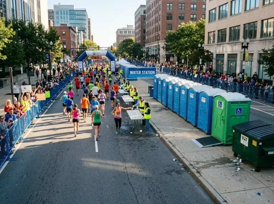 marathon-race-day-event-a-wide-009 — professional installation, Trusted Porta Potty & Dumpster Rentals in United States