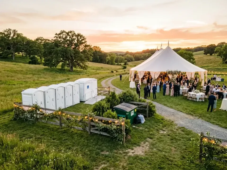 outdoor-wedding-event-rentals-002 — finished craftsmanship, Trusted Porta Potty & Dumpster Rentals in United States